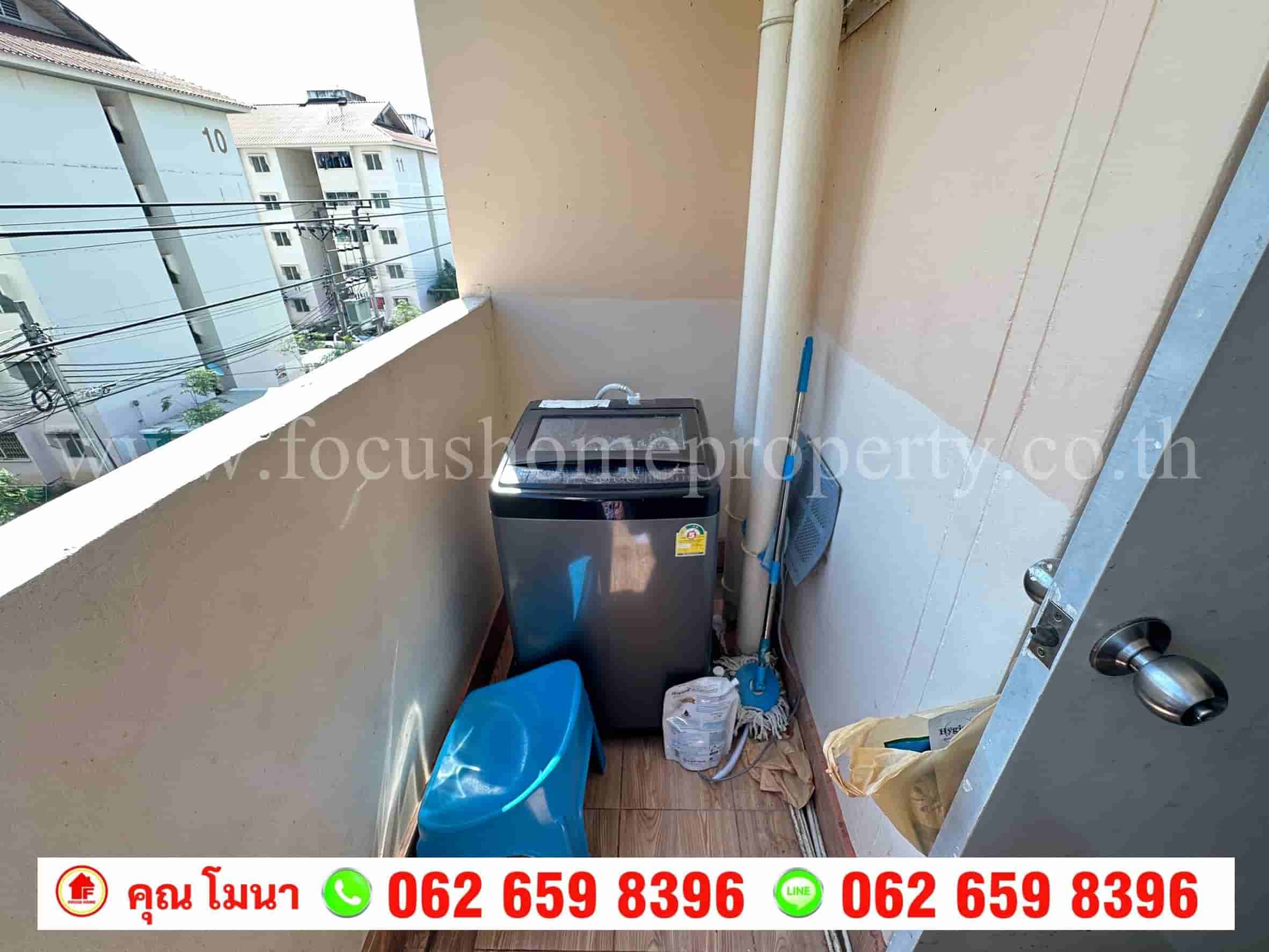 ขาย เอื้ออาทร คู้บอน 27 ห้องมุมเดี่ยว อาคาร 26 ชั้น 4